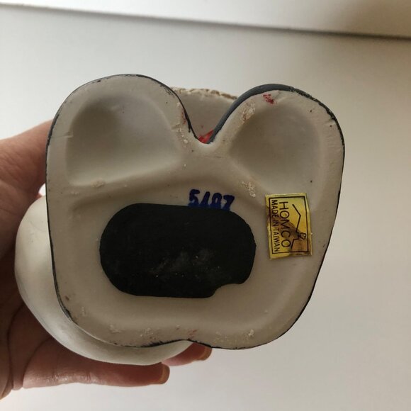 Homco Santa Claus Ceramic Coin Bank Vintage Christmas Collectible - Picture 6 of 6